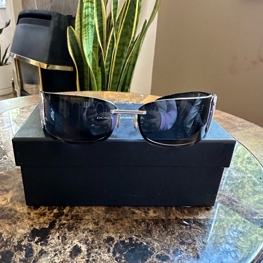 Dolce & Gabbana Sunglasses Dg 826S H58 74013 115 Black & Silver